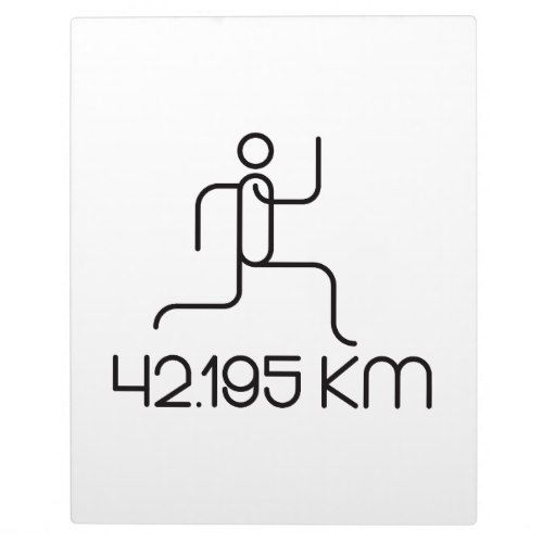42.195 km를 달리는 러너 선화